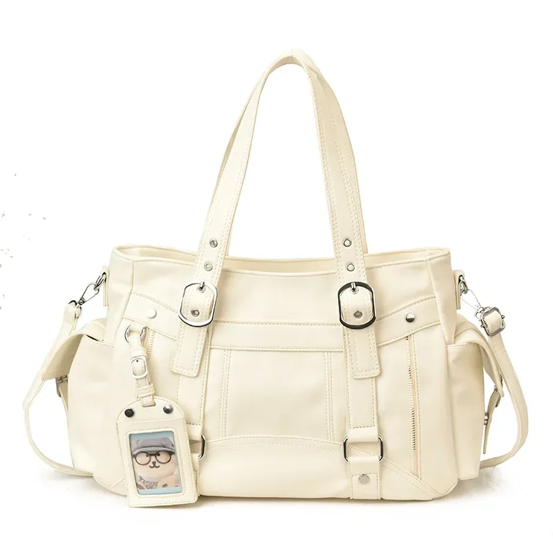sac bandoulière vintage grande capacité pour femme 2026 – polyvalent, à porter à l'épaule ou sous le bras, idéal pour les trajets quotidiens et les voyages