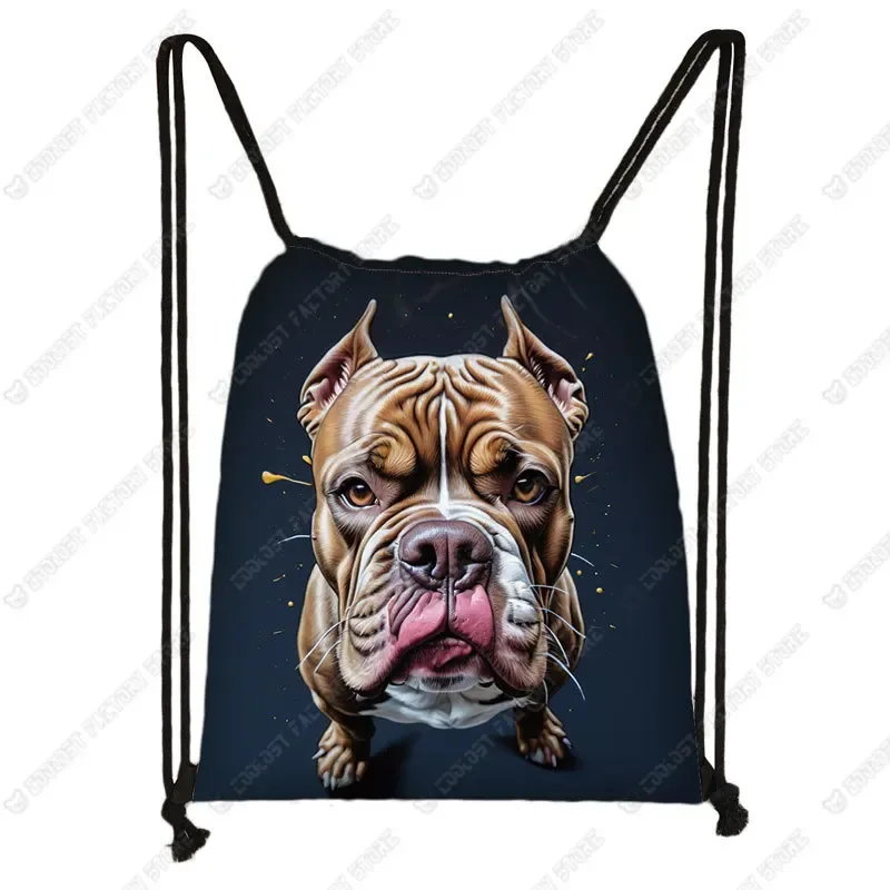 sac à dos de rangement de chaussures shih tzu, sac à livres, support, interconnexion, peinture, chien, proximité, wstring, troupeau des contribuables allemands