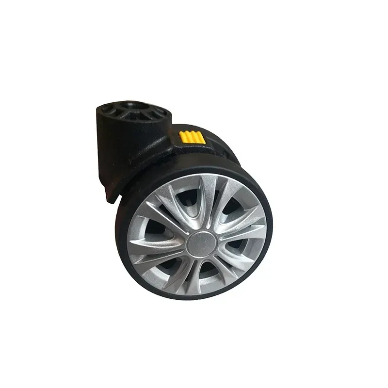 poignée enfichable avec roue amovible, table de déséclair, roues universelles parfaites, accessoires de valise, poulie de remplacement de bagage, pièces de réparation