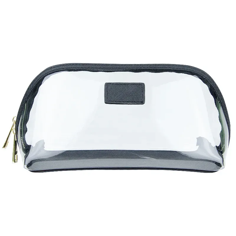 sac à cosmétiques étanche en pvc avec nom personnalisé de voyage, sac de maquillage de grande capacité en cuir saffiano avec initiales gravées, sac de rangement de luxe