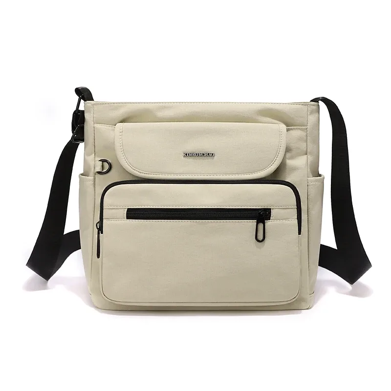 sac à main en nylon léger pour femmes, sac bandoulière, grande capacité, multi-compartiments, sac fourre-tout décontracté pour tous les jours, sac de voyage, sac à bandoulière