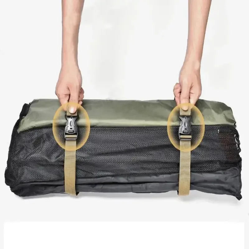 sangles de bagages en nylon, 1/2 pièces, sangle de sac de taille, ceinture de sport de plein air, boucle décontractée, accessoires tactiques multifonctionnels