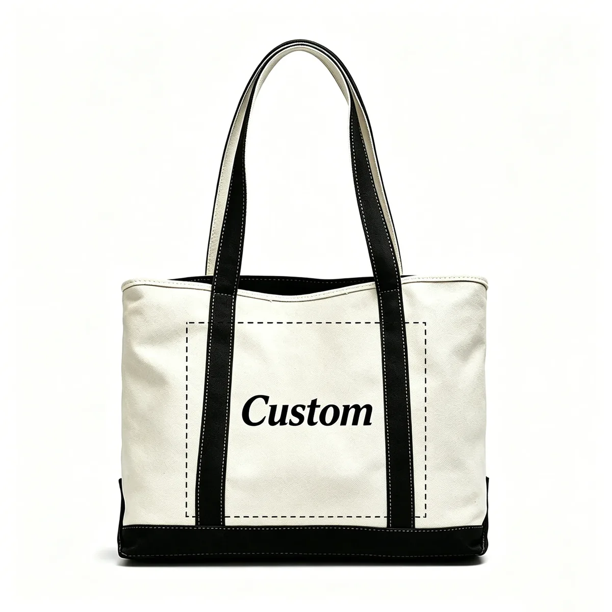 sac fourre-tout en toile personnalisé avec portrait d'animal de compagnie, cadeau pour maman de chien ou de chat, grande capacité, fermeture éclair intérieure, sac à bandoulière pour les trajets quotidiens