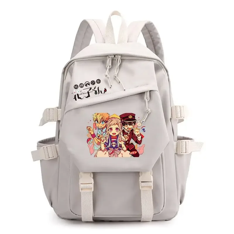 sac à dos hanako kun lié aux toilettes, sac d'école de dessin animé hanako yashiro nene minamoto kou, cartable de voyage pour étudiants de grande capacité