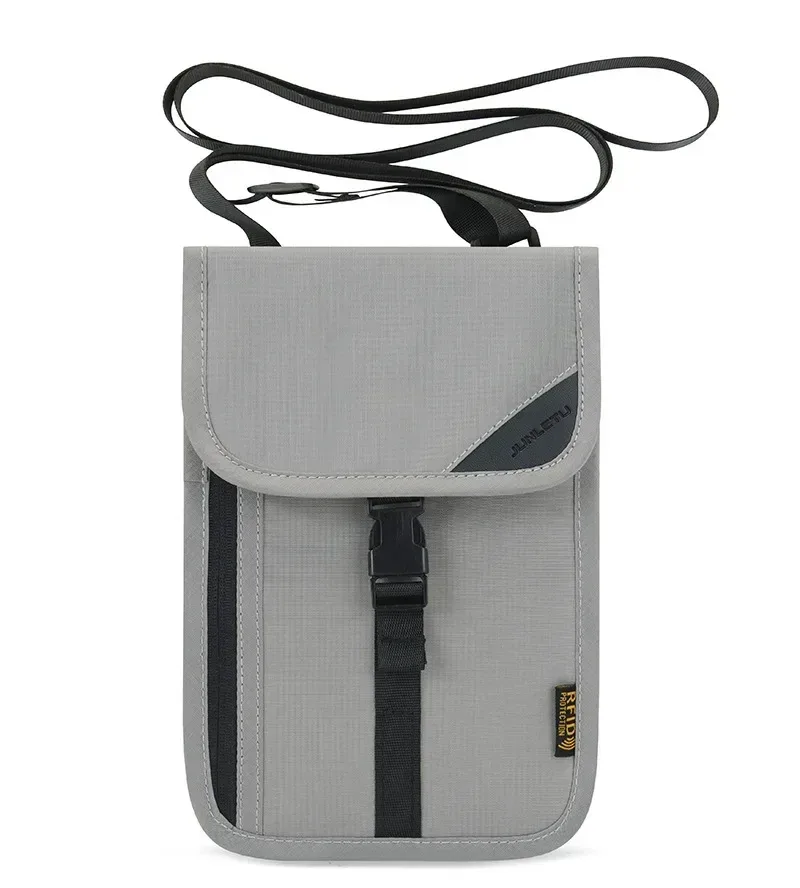 pochette de voyage, portefeuille de cou, porte-passeport familial, étui de rangement avec blocage rfid, portefeuille de voyage, accessoires de voyage
