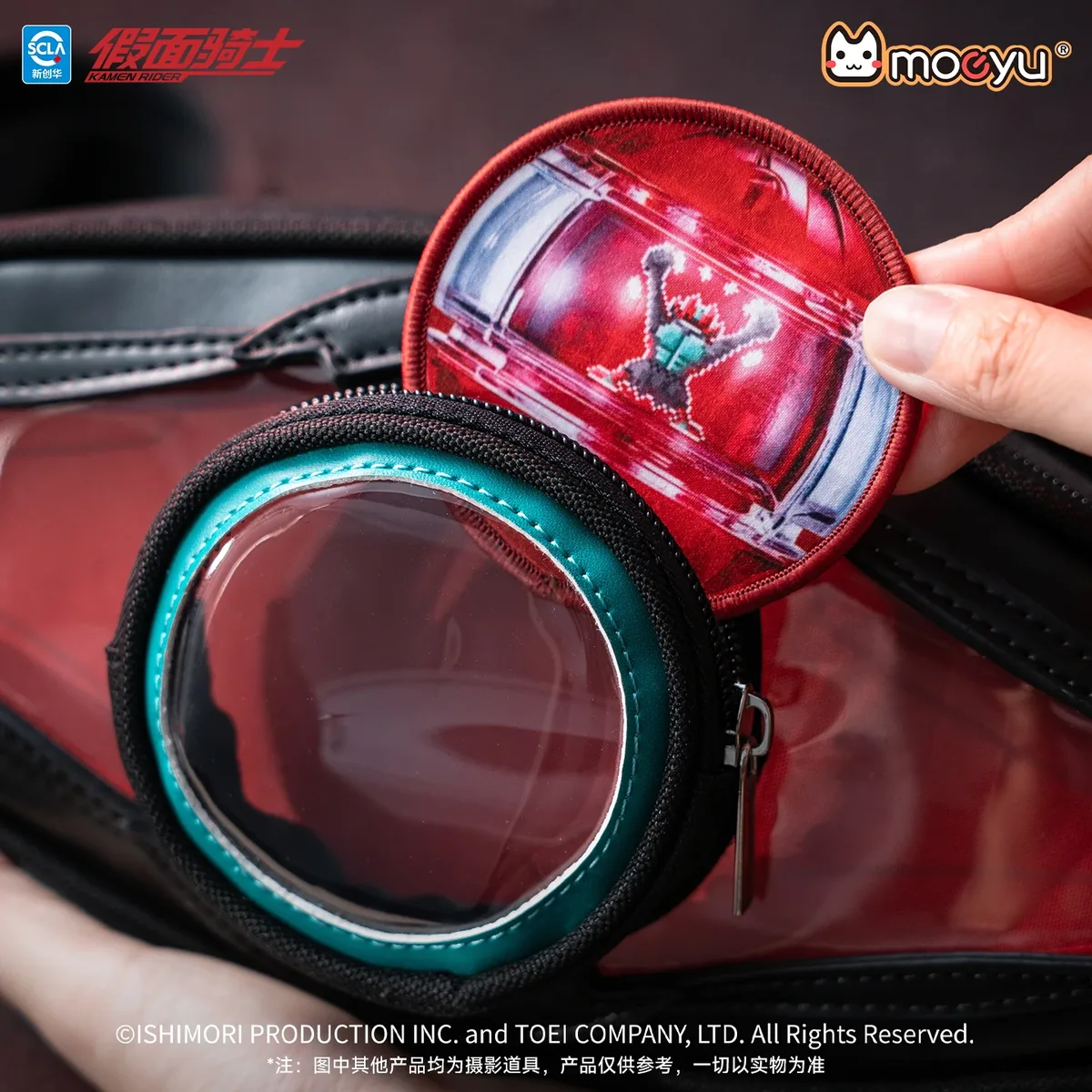 moeyu anime kamen rider 55th zzz cosplay sac à bandoulière pour homme, sac à poitrine pour femme, pochette, sac à main