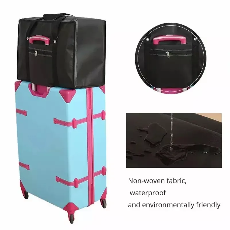 sac à bagages épais étanche, sacs de rangement pour vêtements de voyage, grand sac de voyage pour vêtements de voyage de vacances, sac de sport pour avion, sac d'expédition