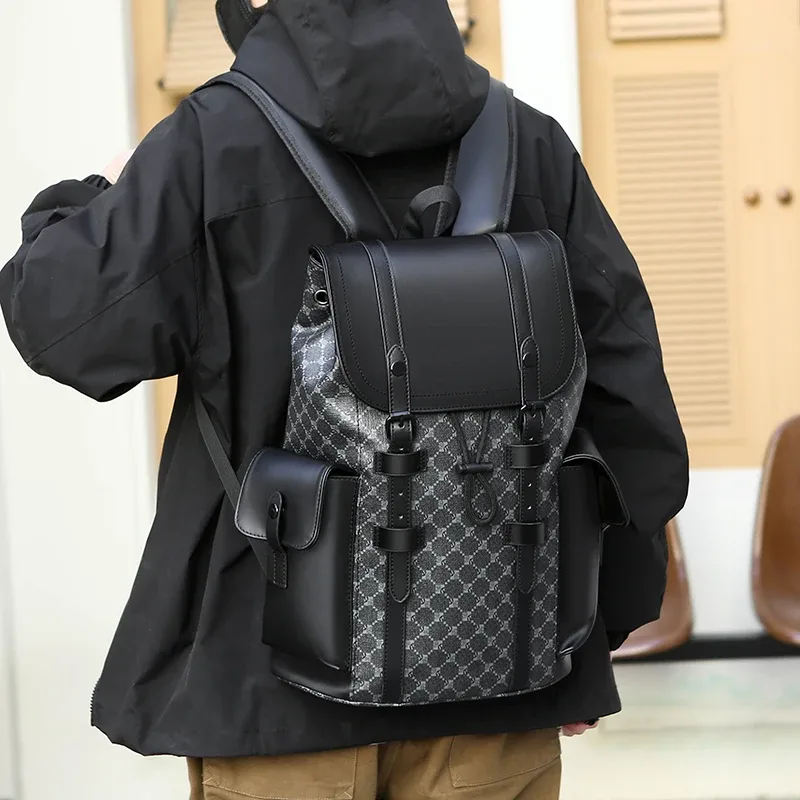 sac à dos tendance avec compartiment pour ordinateur portable de 14 à 16 pouces, sac de voyage imperméable pour affaires, sac d'école, mochila viaje