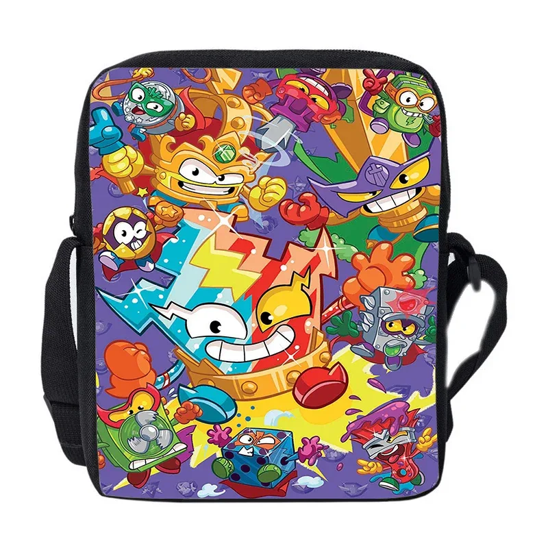 nouveau superthings dessin animé sac à dos 3 pièces ensemble garçons filles cartable sac à bandoulière sac à crayons supthings cartable scolaire voyage mochila