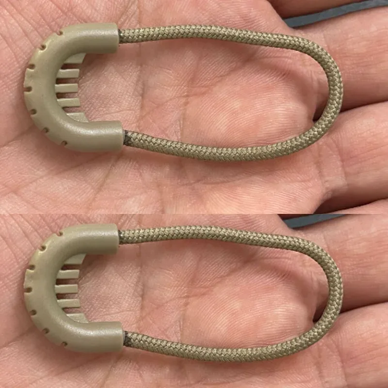 lot de 3 à 30 tirettes de fermeture éclair en plastique, clips de remplacement durables pour vêtements, sacs à dos, bagages, accessoires noirs