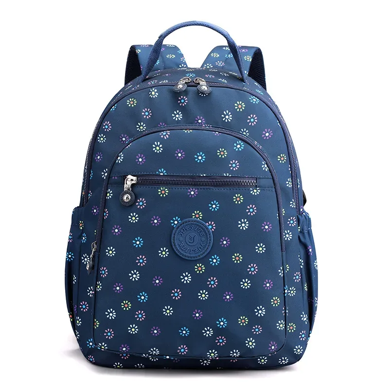 nouvelle mode adolescente filles sac à dos impression florale loisirs sac à dos étudiant bagages femmes loisirs voyage sac à dos
