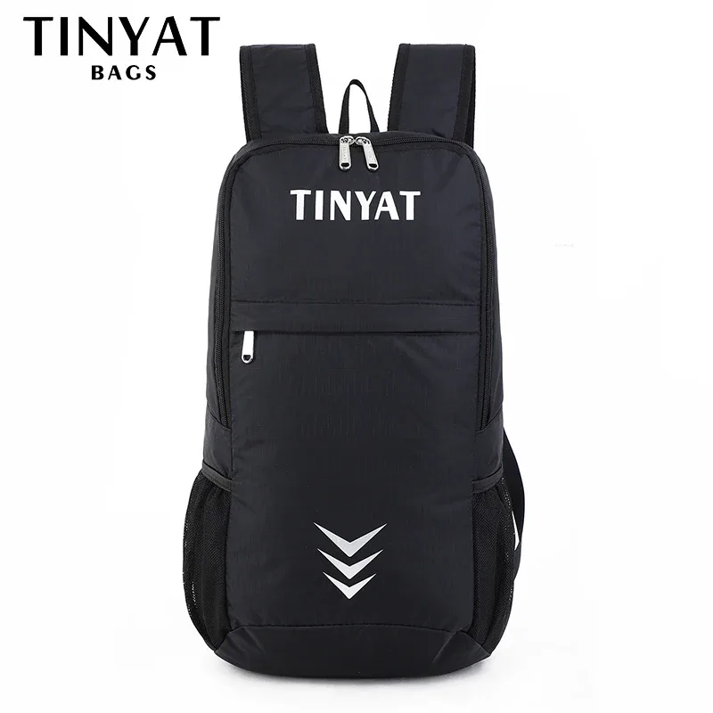 tinyat-sac à dos de sport léger 21l pour hommes, sac de sport pliable de grande capacité, sac à dos masculin polyvalent pour les voyages et l'extérieur