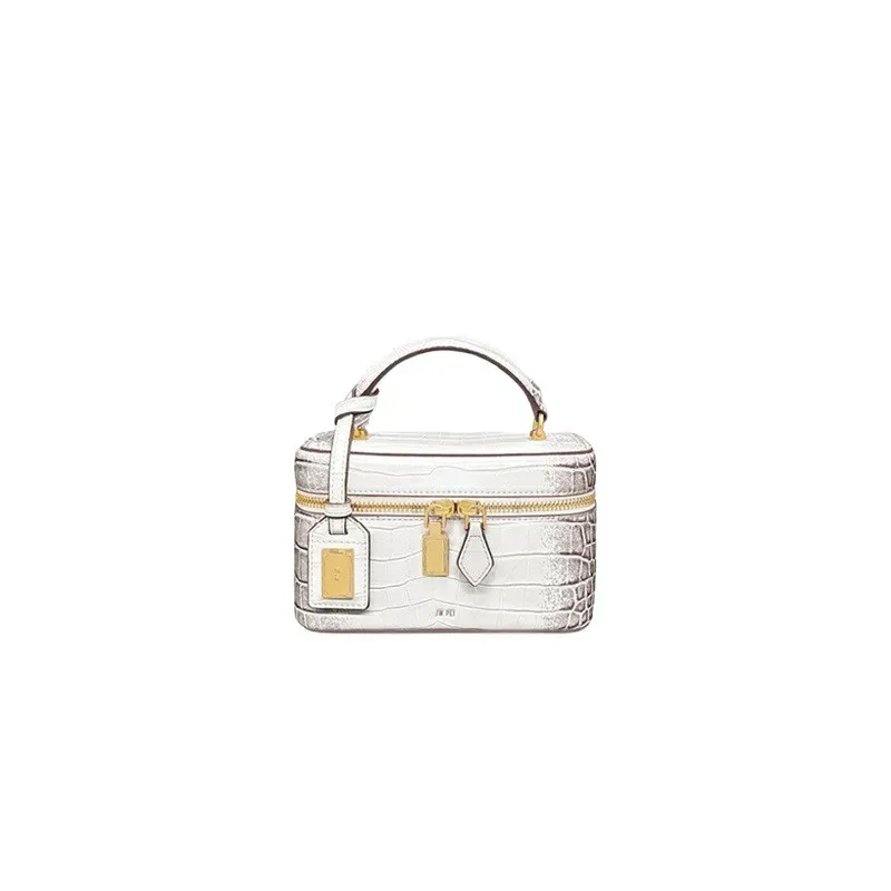 sac carré tissé pour femme, élégant sac à main bandoulière, mini trousse de maquillage