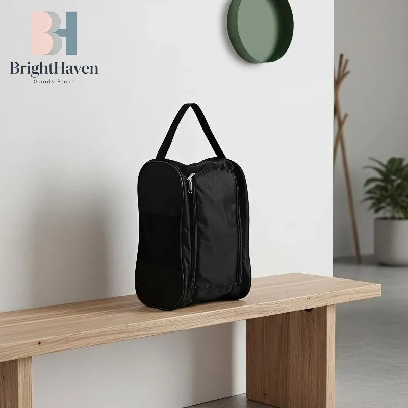 sac à chaussures de sport d'extérieur en maille respirante, sac à chaussures de basketball imperméable, sac de rangement portable pour chaussures de voyage, compartiments anti-poussière