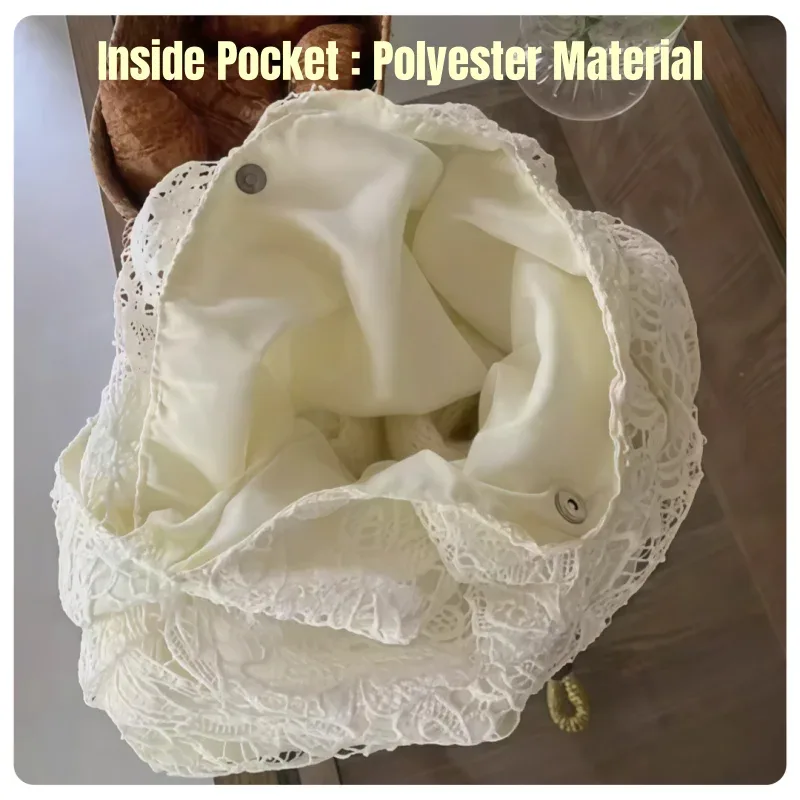 sac à main de plage grande capacité en dentelle tissée à motif papillon style bohème printemps-été pour étudiants et employés de bureau, sac à bandoulière, sac fourre-tout