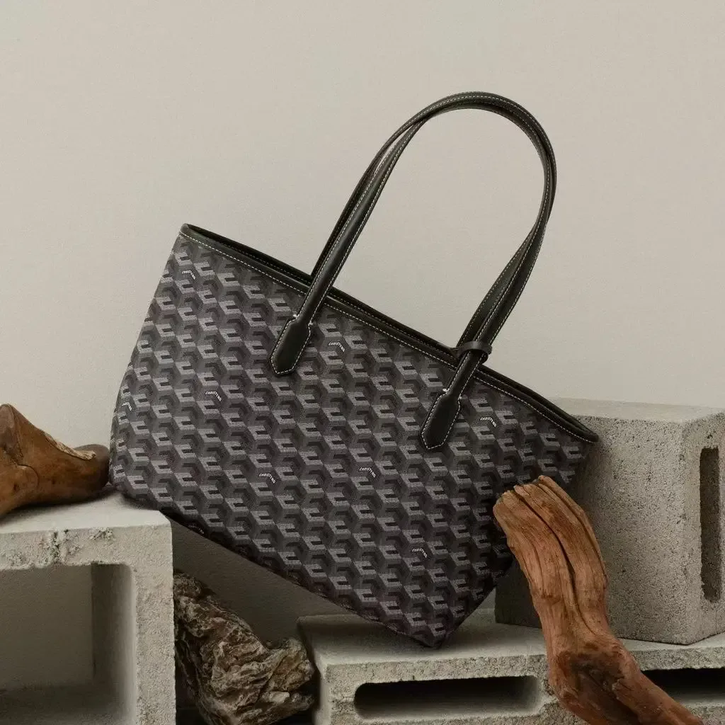 sac fourre-tout grande capacité assorti mère et fille, sac de shopping tendance pour femme, sac à main polyvalent à bandoulière