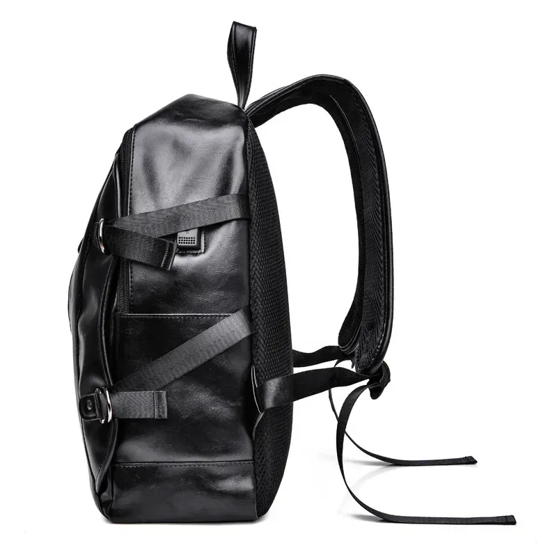 sac à bandoulière vintage en cuir pu souple pour homme, sac de travail étanche, décontracté, grande capacité, voyage, sr, homme, ordinateur portable