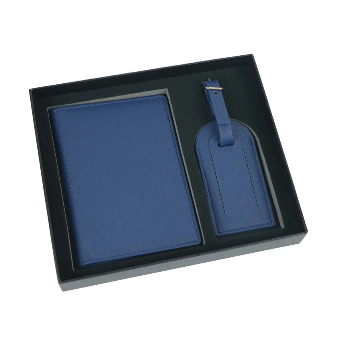 couverture de passeport avec nom personnalisable, ensemble d'étiquettes de bagages, porte-passeport, étiquette de valise de voyage, accessoires de voyage légers, embarquement