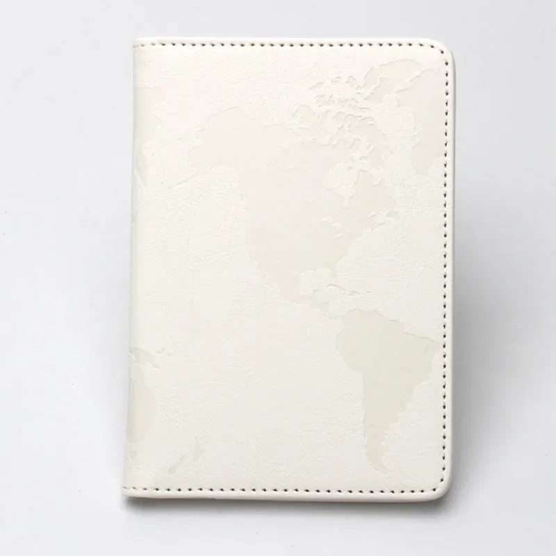 étuis de passeport rétro en cuir pu, étiquettes de bagage, organiseur de voyage, porte-cartes d'identité