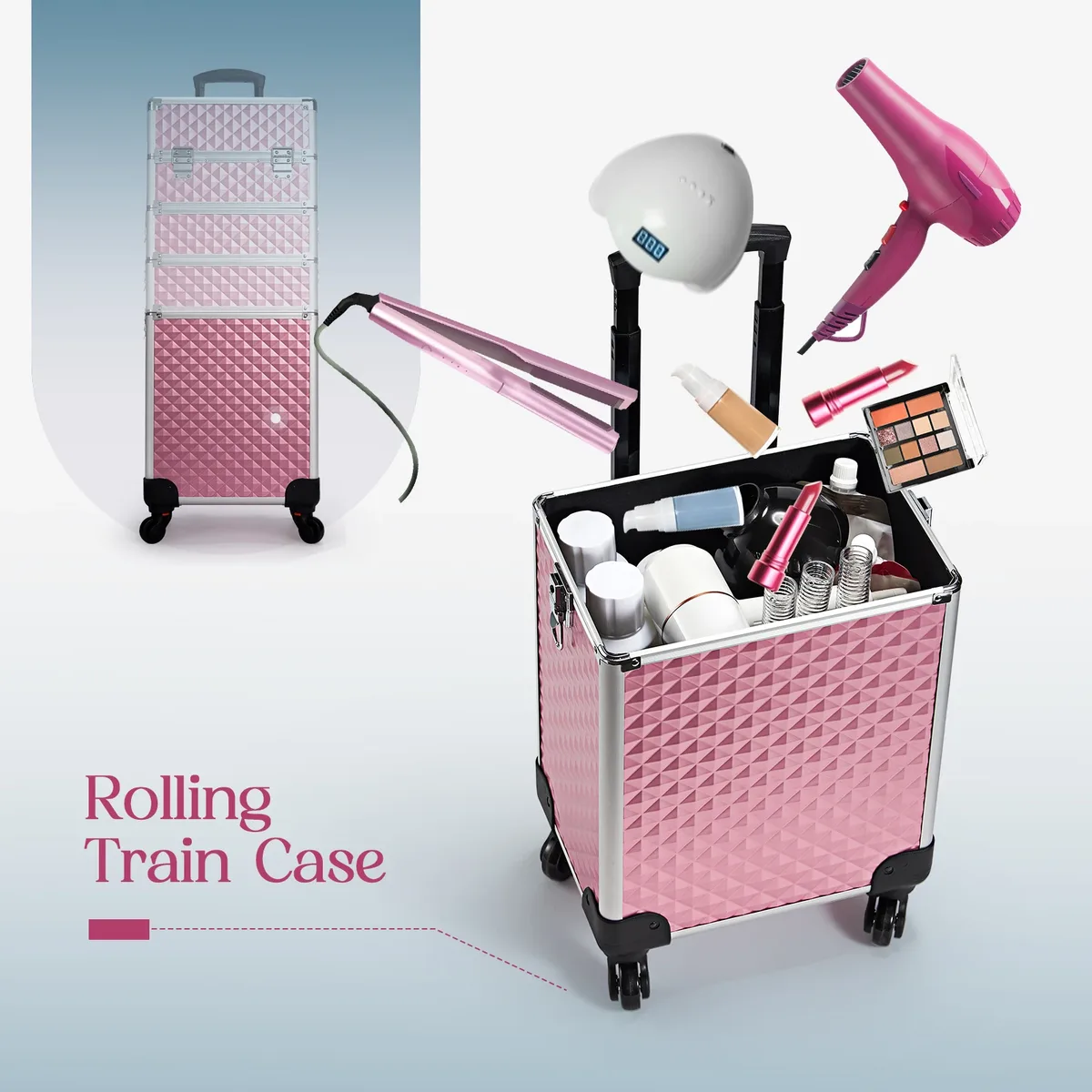 valise à roulettes pour maquillage