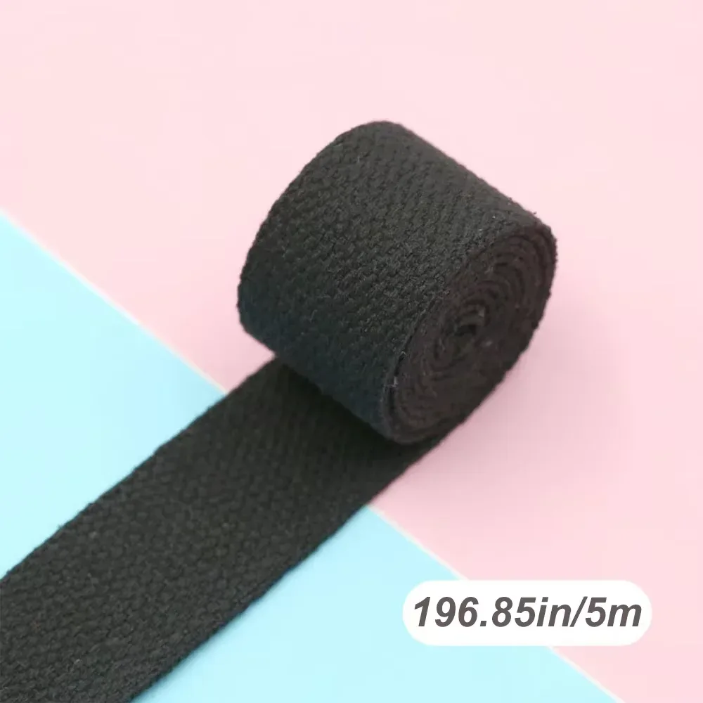 sangle en toile portable 5m*32mm pour sac à dos, accessoires de couture diy, ceinture, ruban de décoration pour vêtements