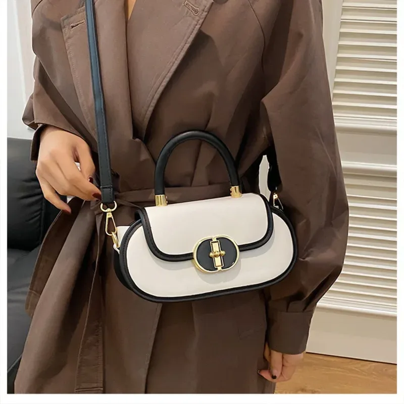 sac à bandoulière carré élégant pour femme, style luxueux haut de gamme, design unique, sac à main multifonctionnel décontracté pour le travail et les week-ends
