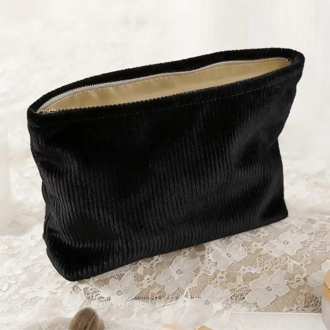 sac de toilette zippé grande taille homefish pour femme – trousse de maquillage élégante pour les activités quotidiennes et les voyages