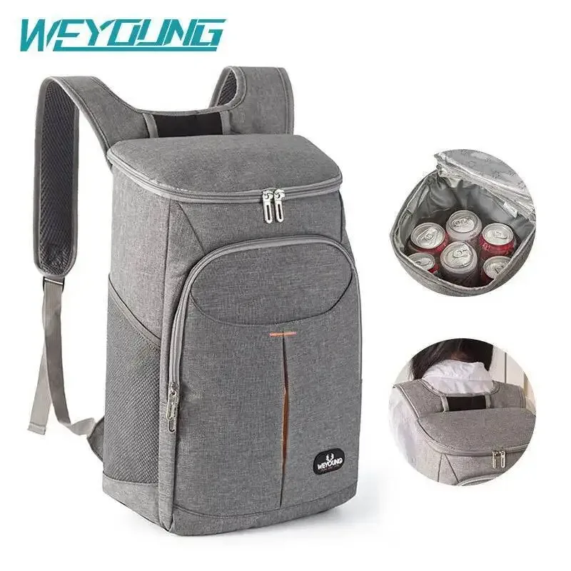 sac à dos de pique-nique multifonctionnel de grande capacité, nouveau sac de glace d'extérieur, sac isolé portatif