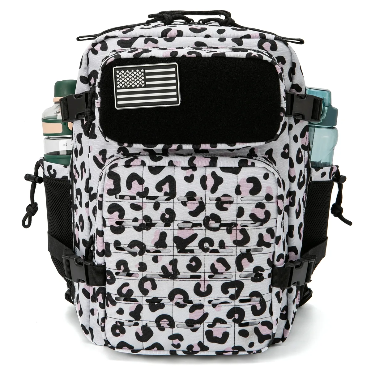 sac à dos tactique 25l pour hommes, sac de survie découpé au laser, petit sac de randonnée, sac de sport, sac à dos de randonnée avec deux porte-gobelets