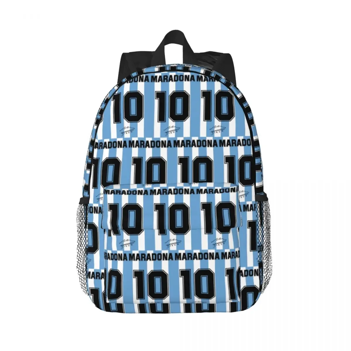 diego maradona d10 sac à dos étudiant garçons filles bookbag enfants sac d'école ordinateur sacs à bandoulière pour hommes femmes