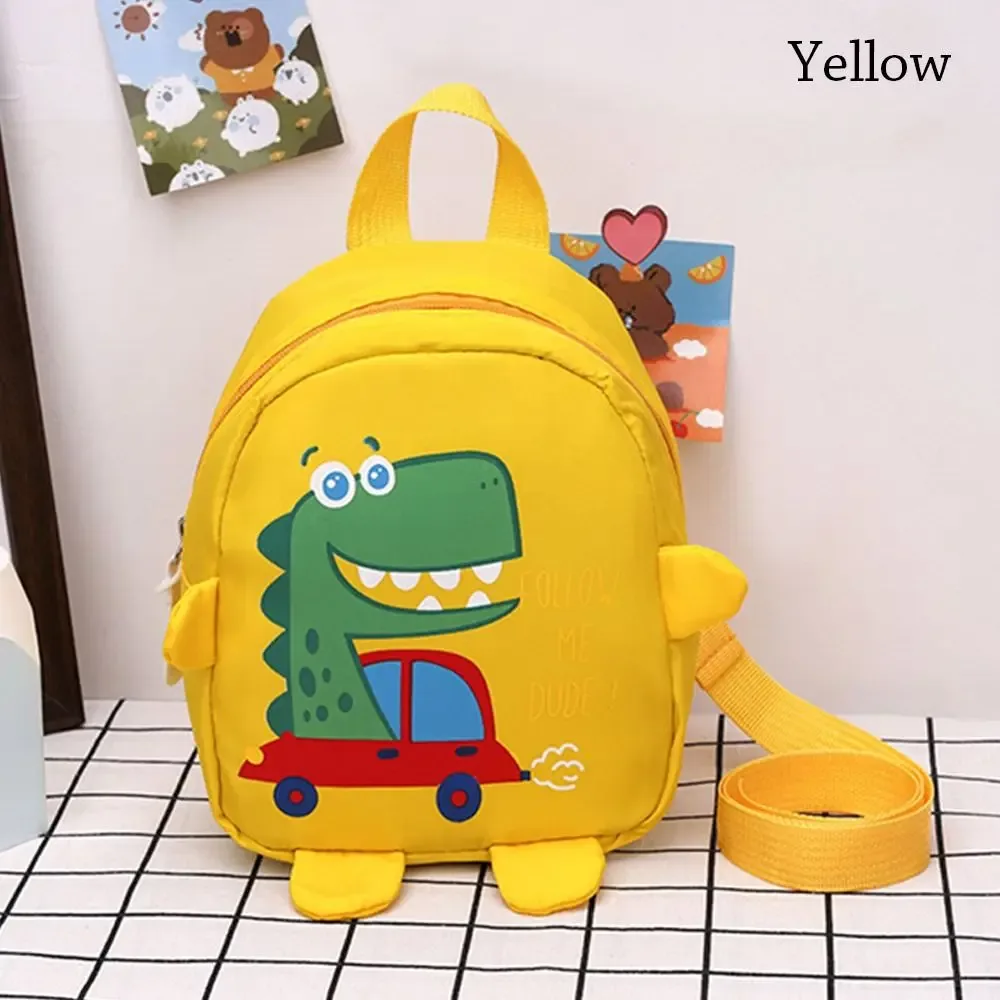 dessin animé dinosaure mignon enfant en bas âge sac à dos harnais de sécurité anti-perte sacs à dos garçons filles cartable de maternelle