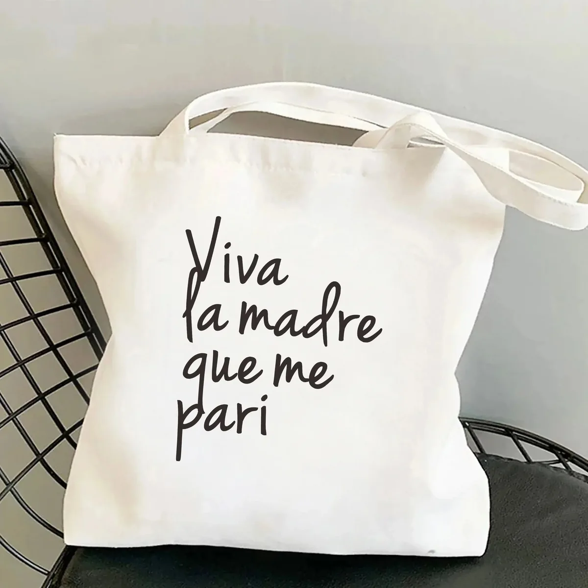 femmes sac à bandoulière graphique harajuku shopper sacs grande capacité toile fourre-tout sac à main sans fermeture éclair eco décontracté fille sacs à main