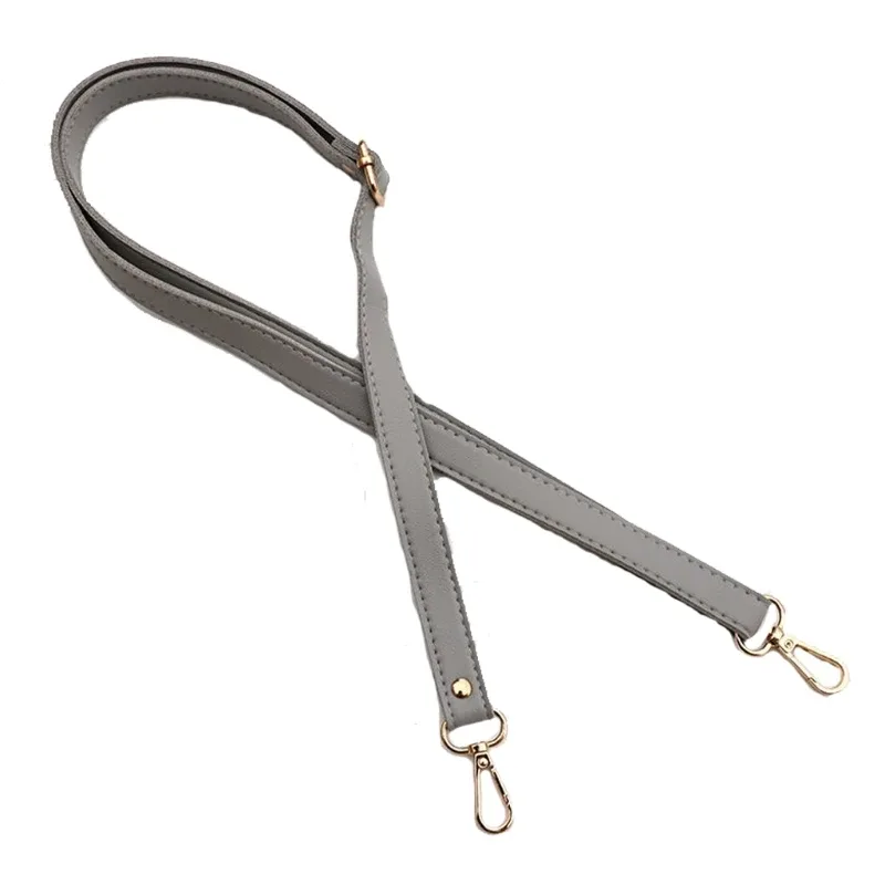 sangle de sac à bandoulière en faux cuir, 138cm de long, bricolage poignée de sac à main réglable, ceinture de remplacement avec fermoir