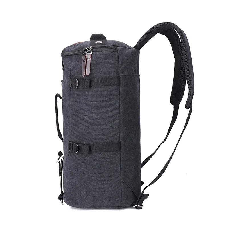 sac à dos en toile de grande capacité pour homme, sac de sport de voyage, bagage masculin, sacs initiés, randonnée en plein air, sac à dos de haute qualité, e27