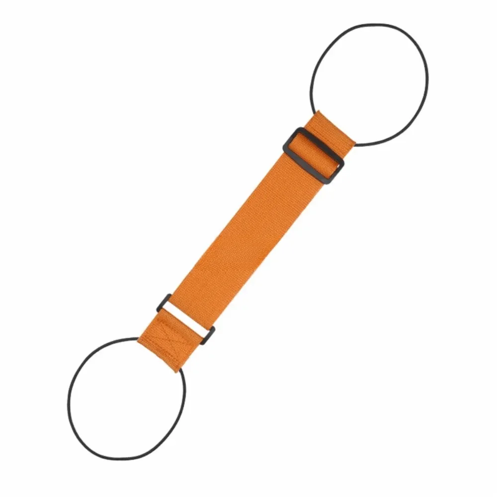 sangle fixation bagage tissu élastique multicouche anneau terminal usage voyage stabilité transport sac secondaire fixation