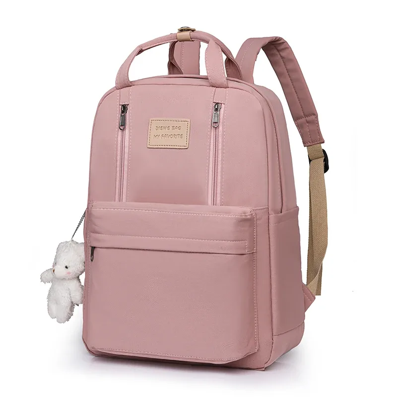 diehe-sac à dos étanche solide pour jeunes filles, sac à dos pour adolescentes, sac initié à l'école, haute qualité, document pour femme