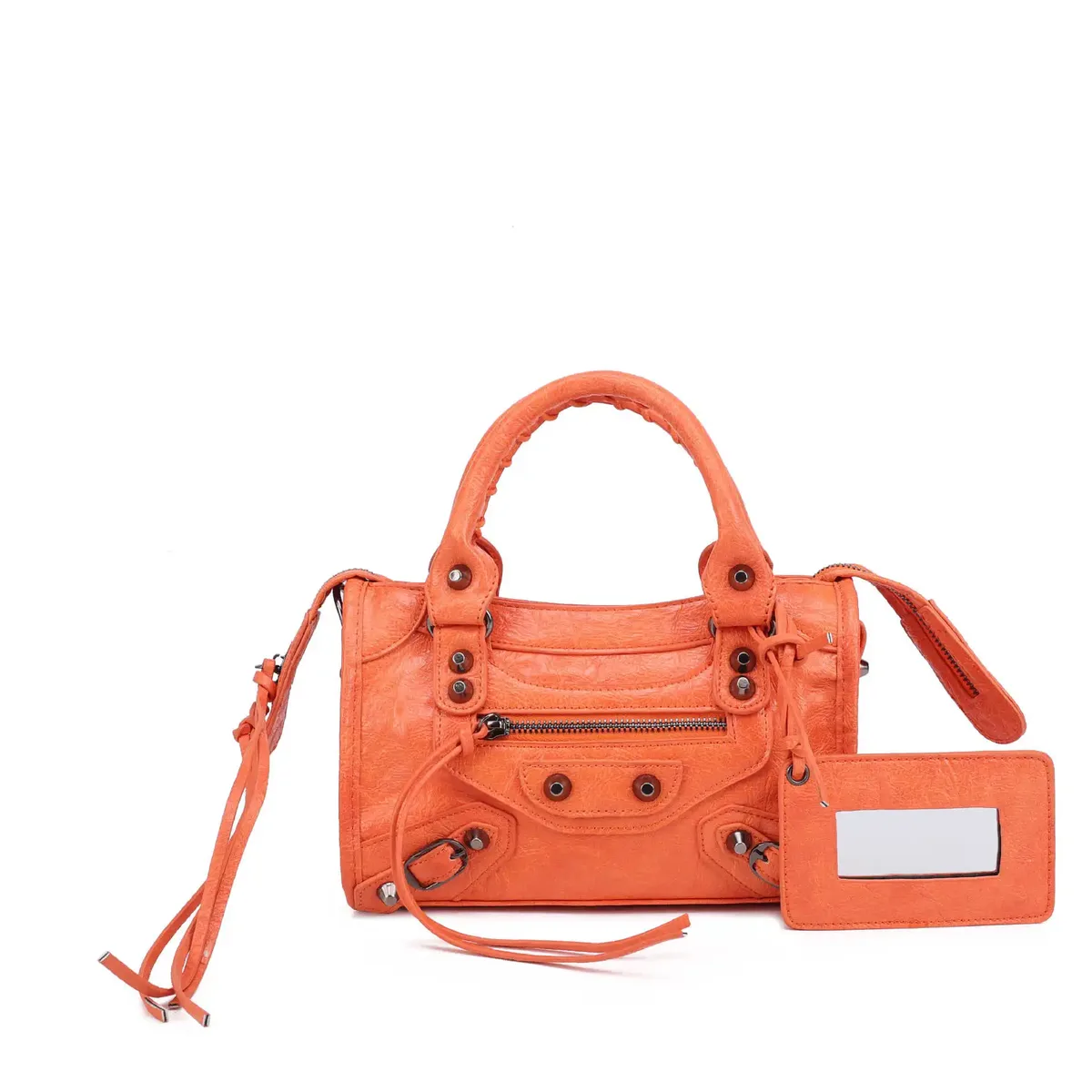 sac fourre-tout pour moto pour femme, grande capacité, sac à bandoulière, sac à main, sac rétro style urbain, sac de voyage pour trajets quotidiens