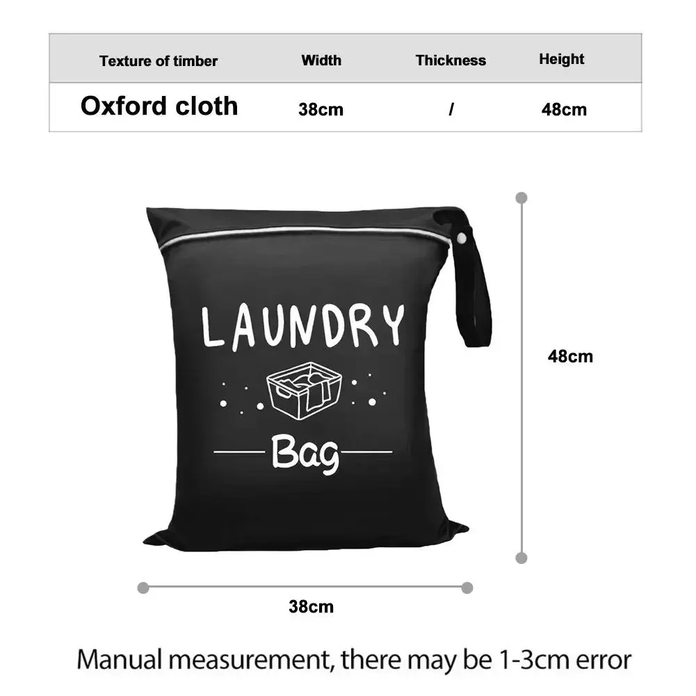 sac de voyage imperméable pour le linge, pochette organisatrice humide/sèche avec fermeture éclair et sangle de suspension, sac de rangement portable