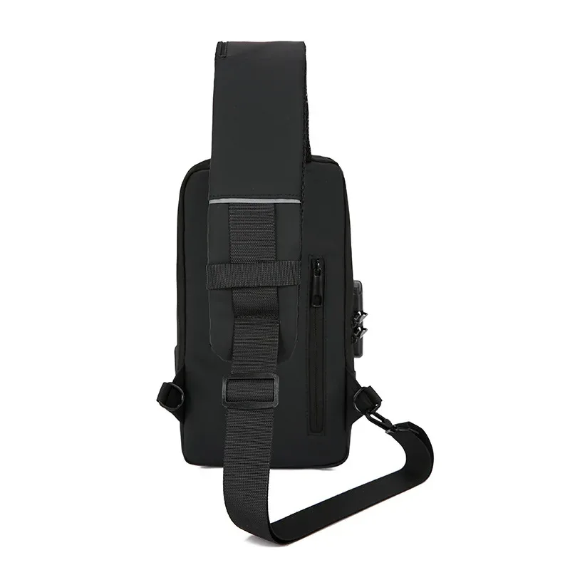 sac à dos de sport pour homme, sac de poitrine décontracté pour voyage, sac de cyclisme antivol, sac banane de course à bandoulière unique