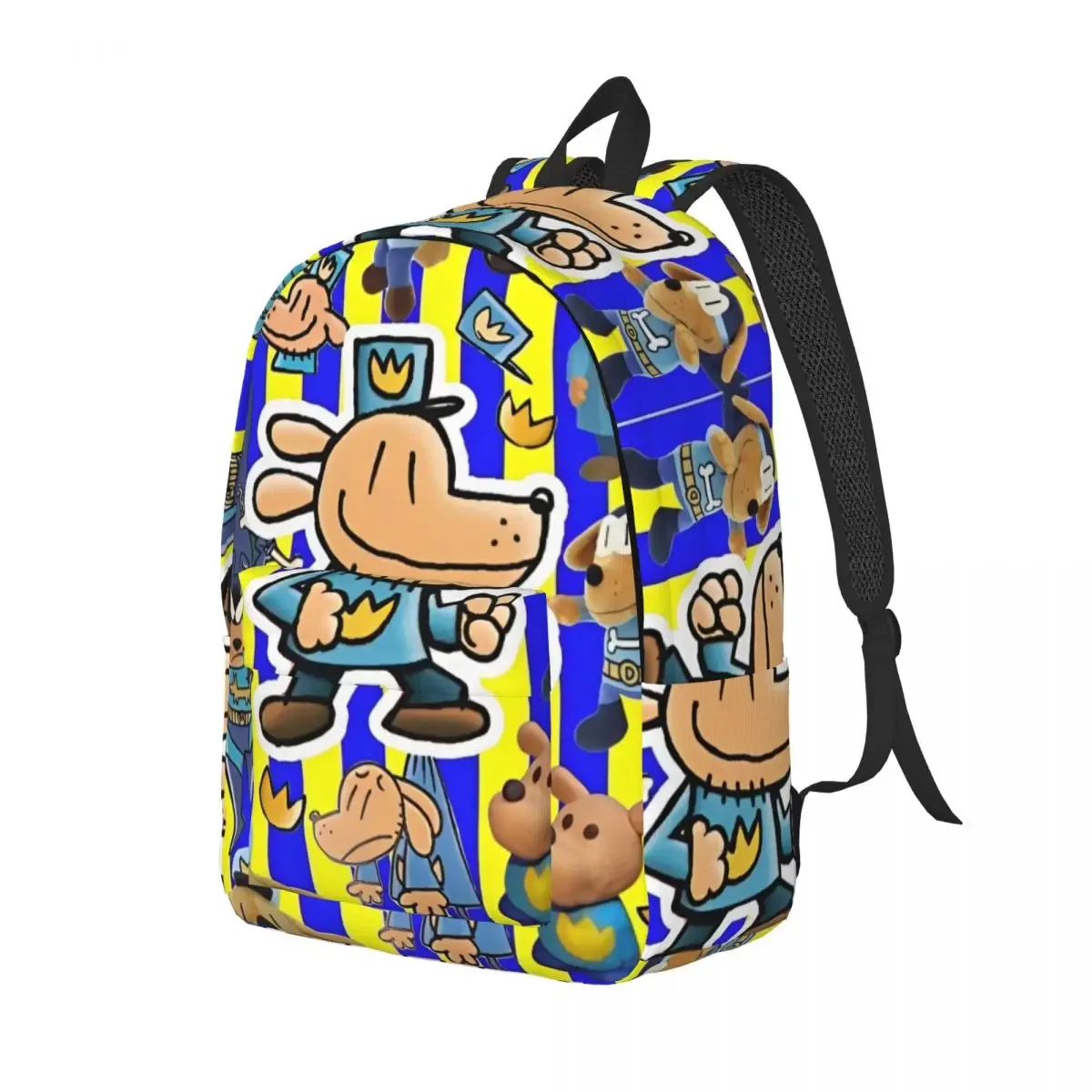 sac à dos de film comique pour hommes et femmes, sac à dos de lycée décontracté, sac à dos d'affaires, sacs en toile d'université, léger, chien, homme