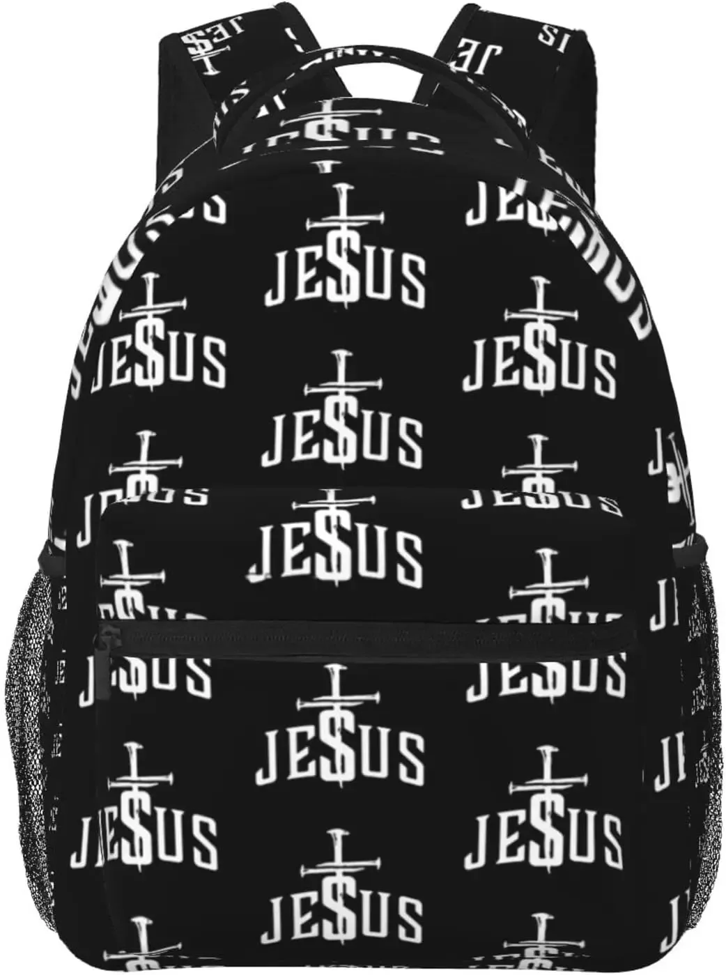 j'aime jésus sac à dos chrétien jésus croix voyage sac à dos pour ordinateur portable décontracté collège sac à dos bookbag pour femmes hommes