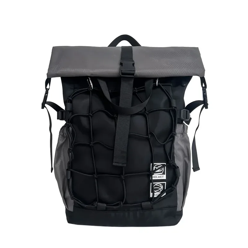 sac à dos multifonction pour casque de basket-ball pour hommes et femmes, hip hop techwear, étanche, sac de voyage à roulettes, sports de plein air