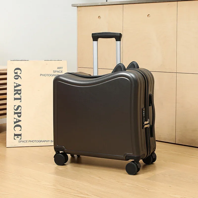 valise de voyage légère à roulettes pour enfant, poinvalise à roulettes silays euses, dessin animé