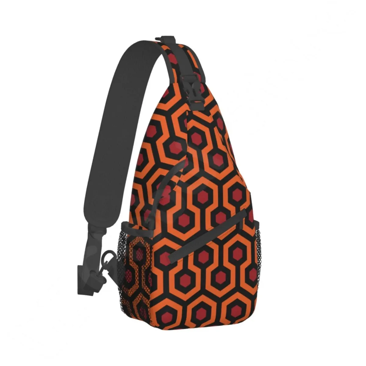 the shining overlook hotel crossbody sling backpacks, chest sling backpacks for women and men, casual for travel and hiking