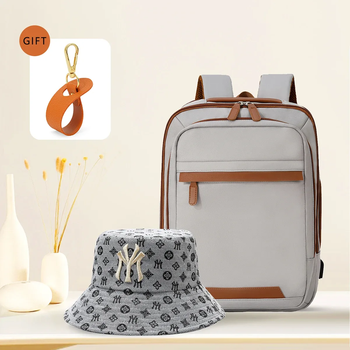 sac à dos étanche pour hommes, rechargeable par usb de haute qualité, grand sac à dos pour ordinateur portable, sac d'école unisexe pour jeunes