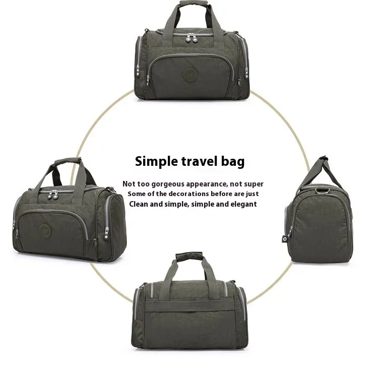 sacs à main en nylon de marque pour femmes, sac de voyage léger, sac de voyage à main, bagage à main pour voyage