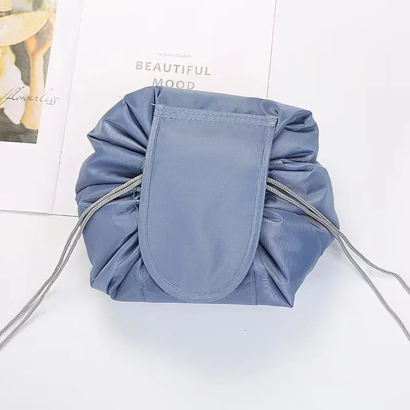 nouvelle trousse de toilette portable pour femme, sac de rangement à cordon de serrage grande capacité, best-seller