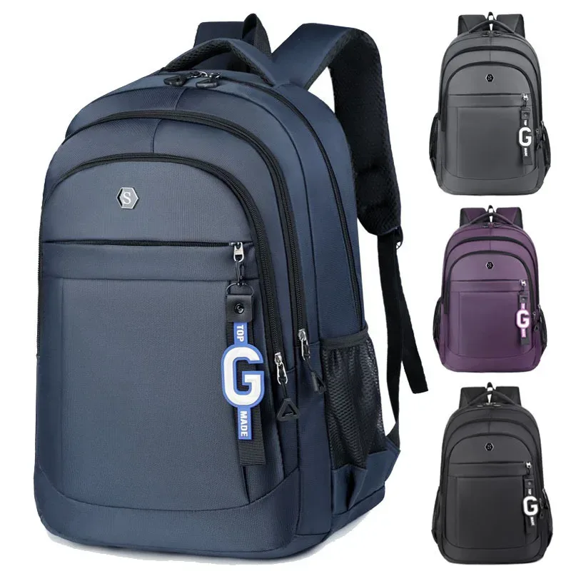 sac à dos étudiant cartable voyage sac à dos version coréenne hommes et femmes affaires décontracté ordinateur double sacs à bandoulière en vente