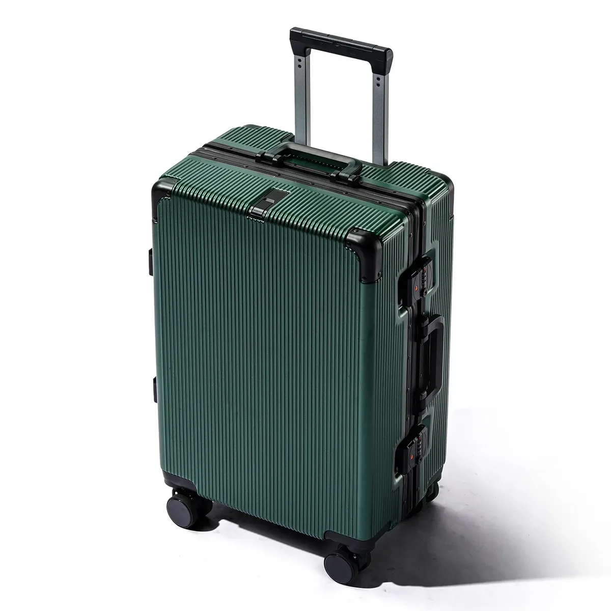 valise de grande capacité 16 "/20"/22 "/24"/26 "/28", bagages roulants à la mode, cadre en aluminium de voyage avec sacs à roulettes en alliage