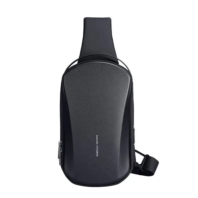 mark ryden-sac à bandoulière multifonction usb, sac à main initié tpu imperméable voyage, sacoche de poitrine pour hommes